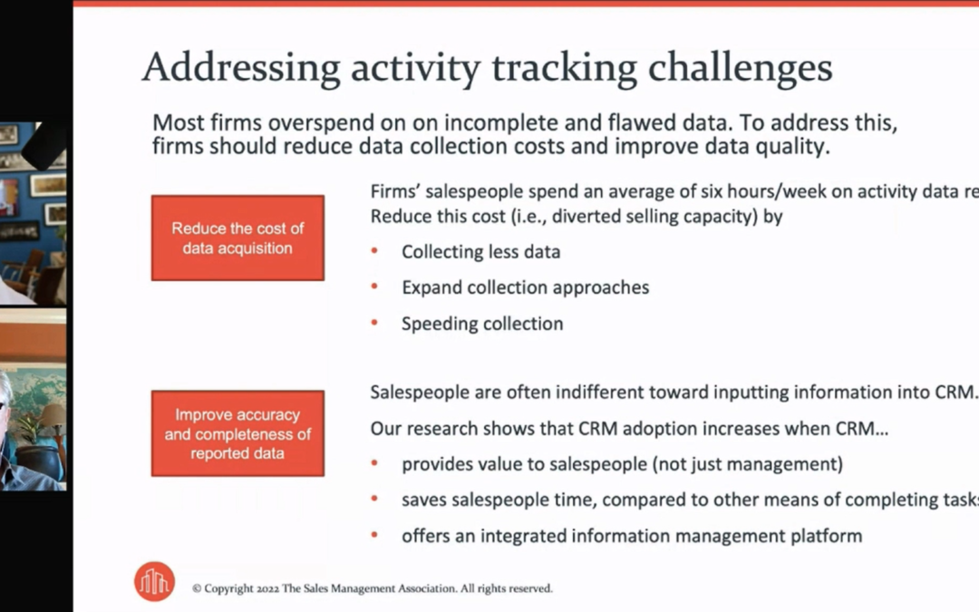 Watch the Webinar: Managing Salesperson Activity: Emerging Trends in Tracking, Analytics, and Return-On-Effort