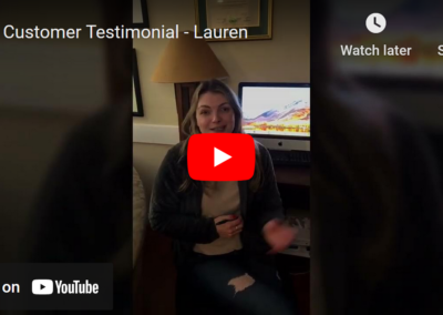 Customer Testimonial – Lauren