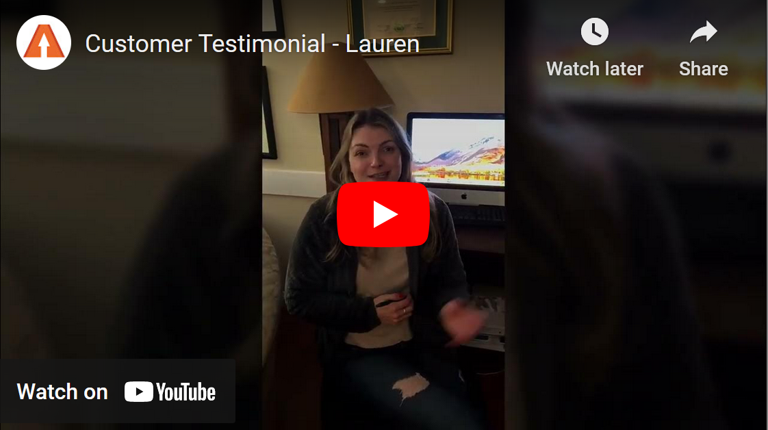 Customer Testimonial – Lauren